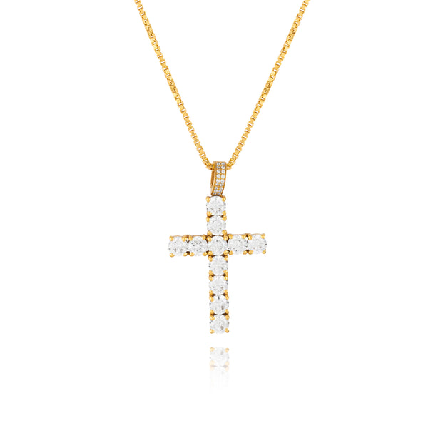 Iconic Cross Necklace (14K Gold Plated)