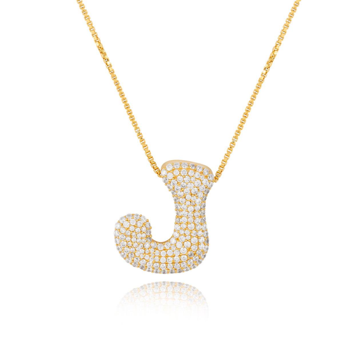 Rebel Letter Necklace (14K Gold Vermeil)