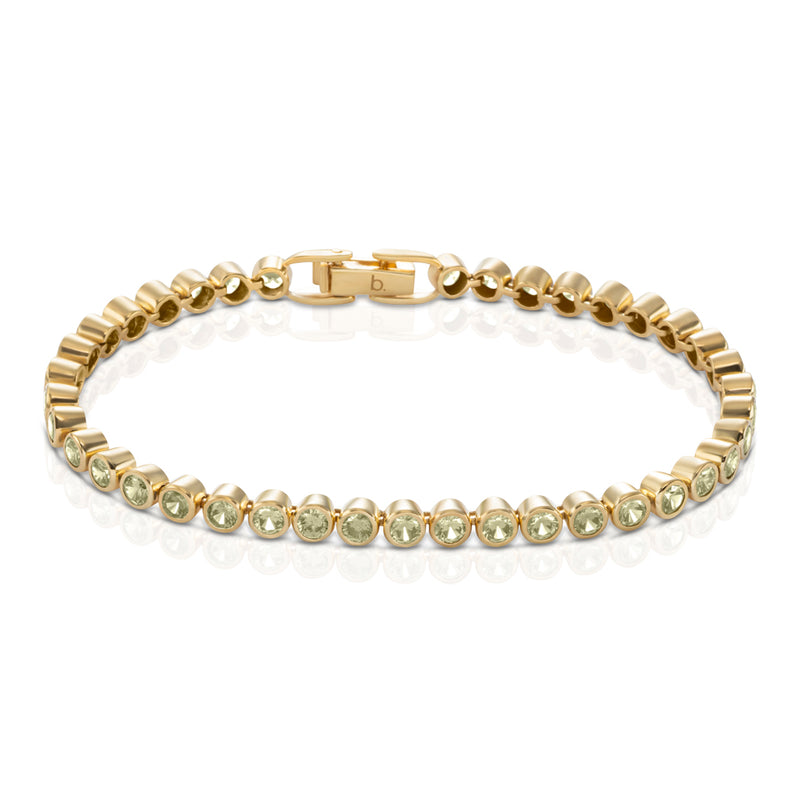 Eternal Tennis Bracelet – Yellow (14K Gold Vermeil)
