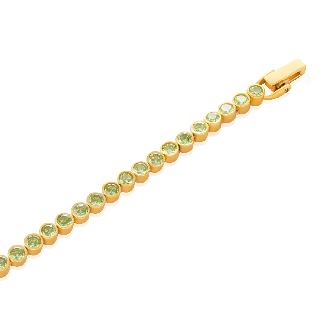 Eternal Tennis Bracelet – Yellow (14K Gold Vermeil)