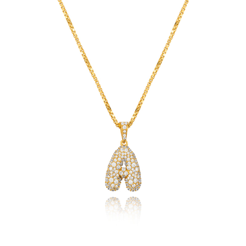Soul Letter Necklace (14K Gold Vermeil)