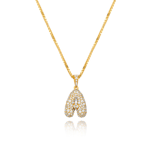 Soul Letter Necklace (14K Gold Vermeil)