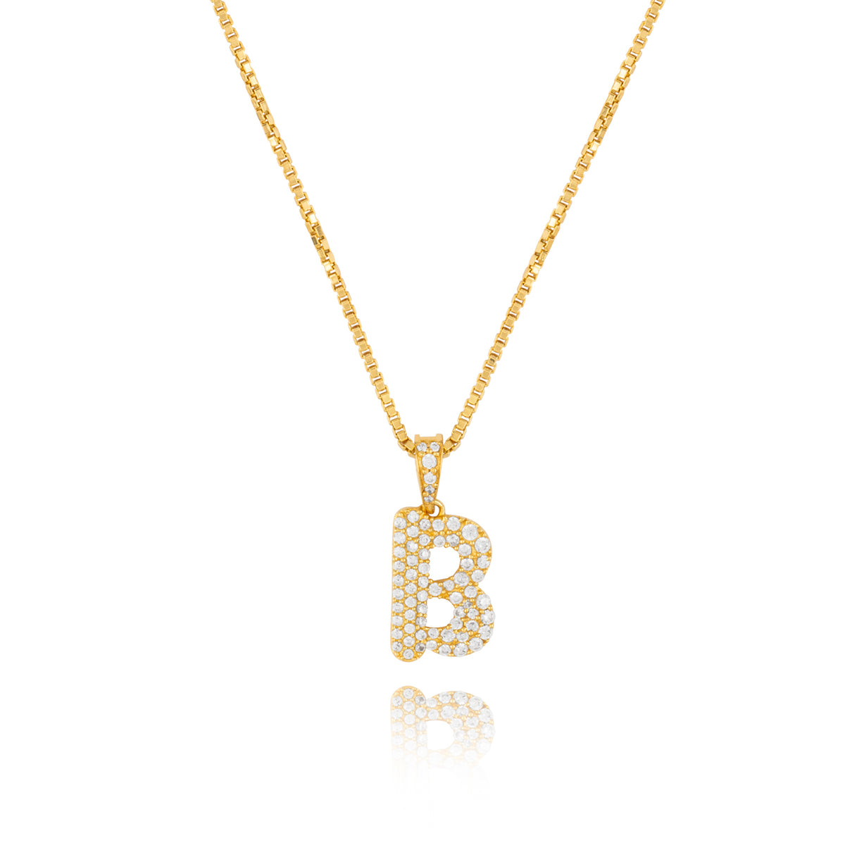 Soul Letter Necklace (14K Gold Vermeil)