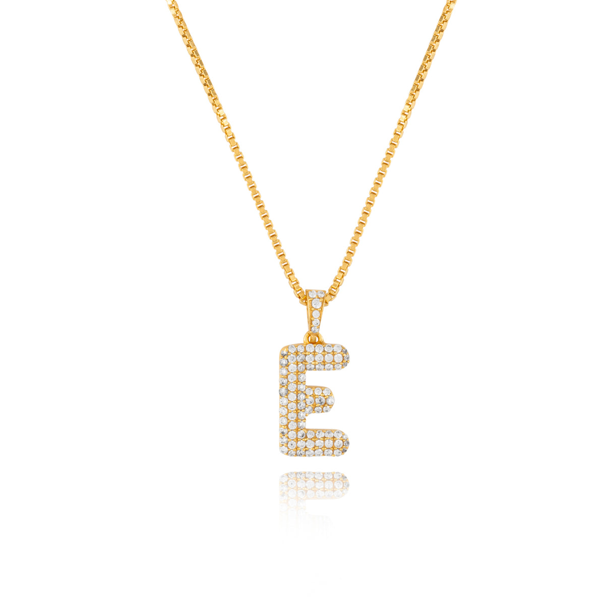 Soul Letter Necklace (14K Gold Vermeil)