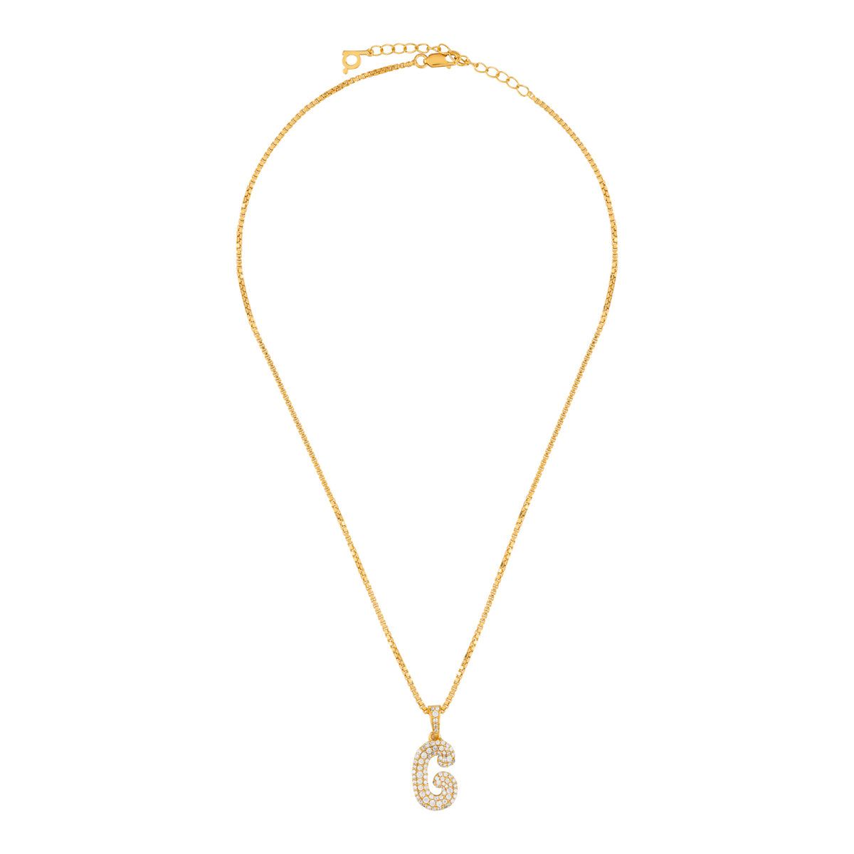 Soul Letter Necklace (14K Gold Vermeil)