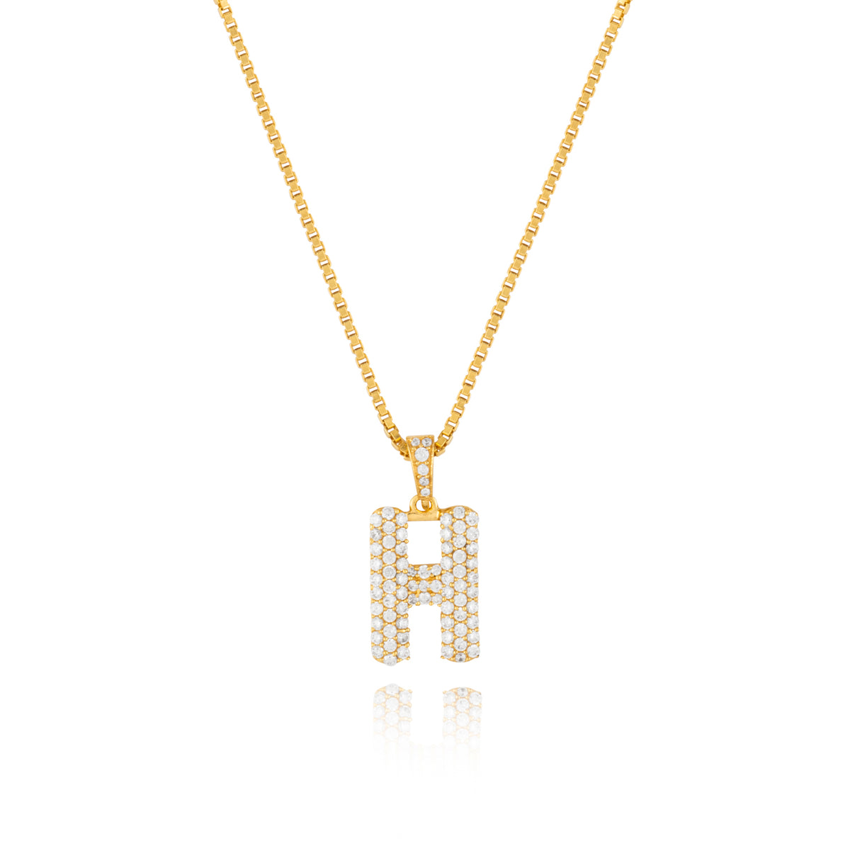 Soul Letter Necklace (14K Gold Vermeil)
