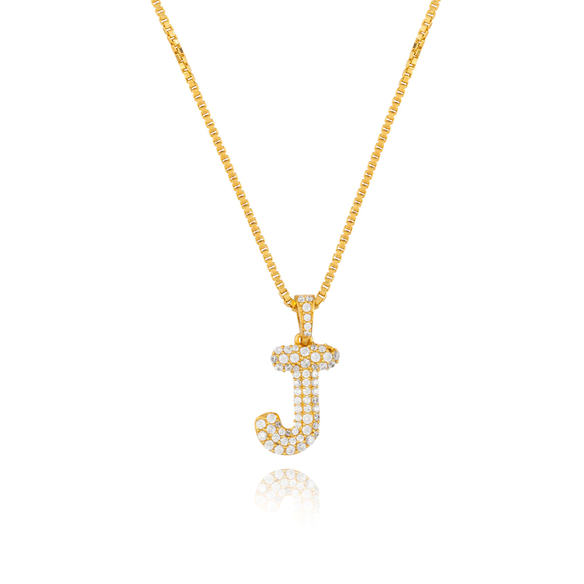 Soul Letter Necklace (14K Gold Vermeil)