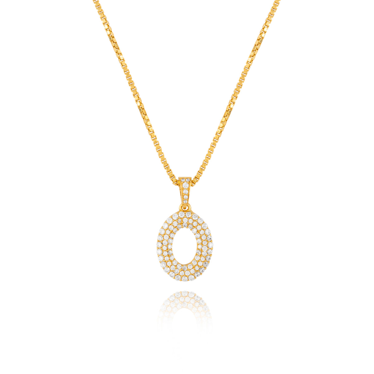 Soul Letter Necklace (14K Gold Vermeil)