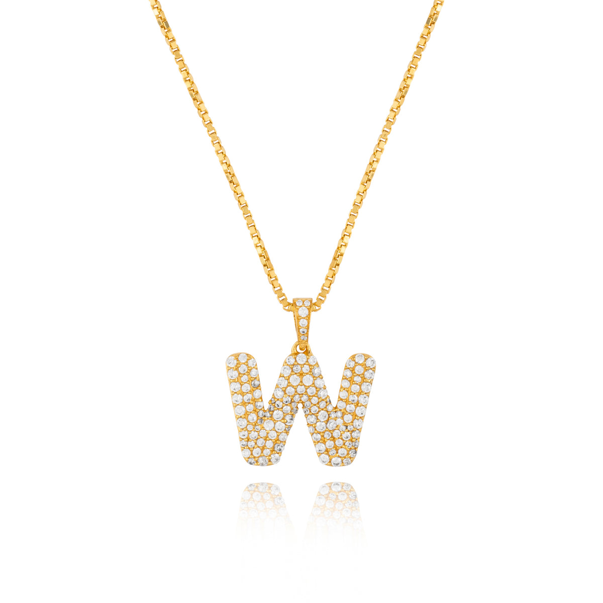Soul Letter Necklace (14K Gold Vermeil)