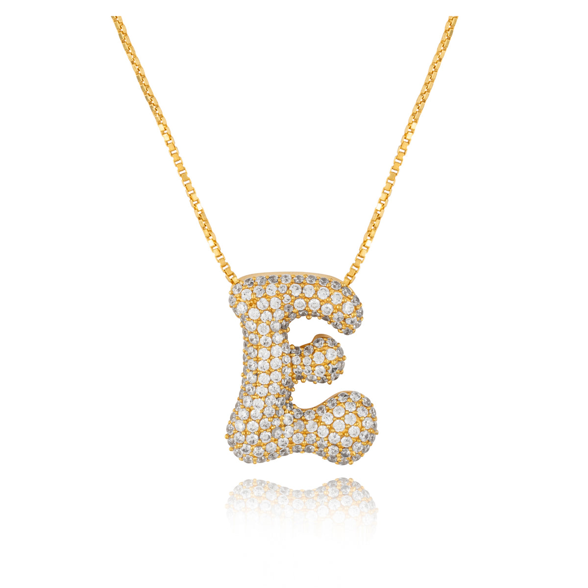 Rebel Letter Necklace (14K Gold Vermeil)