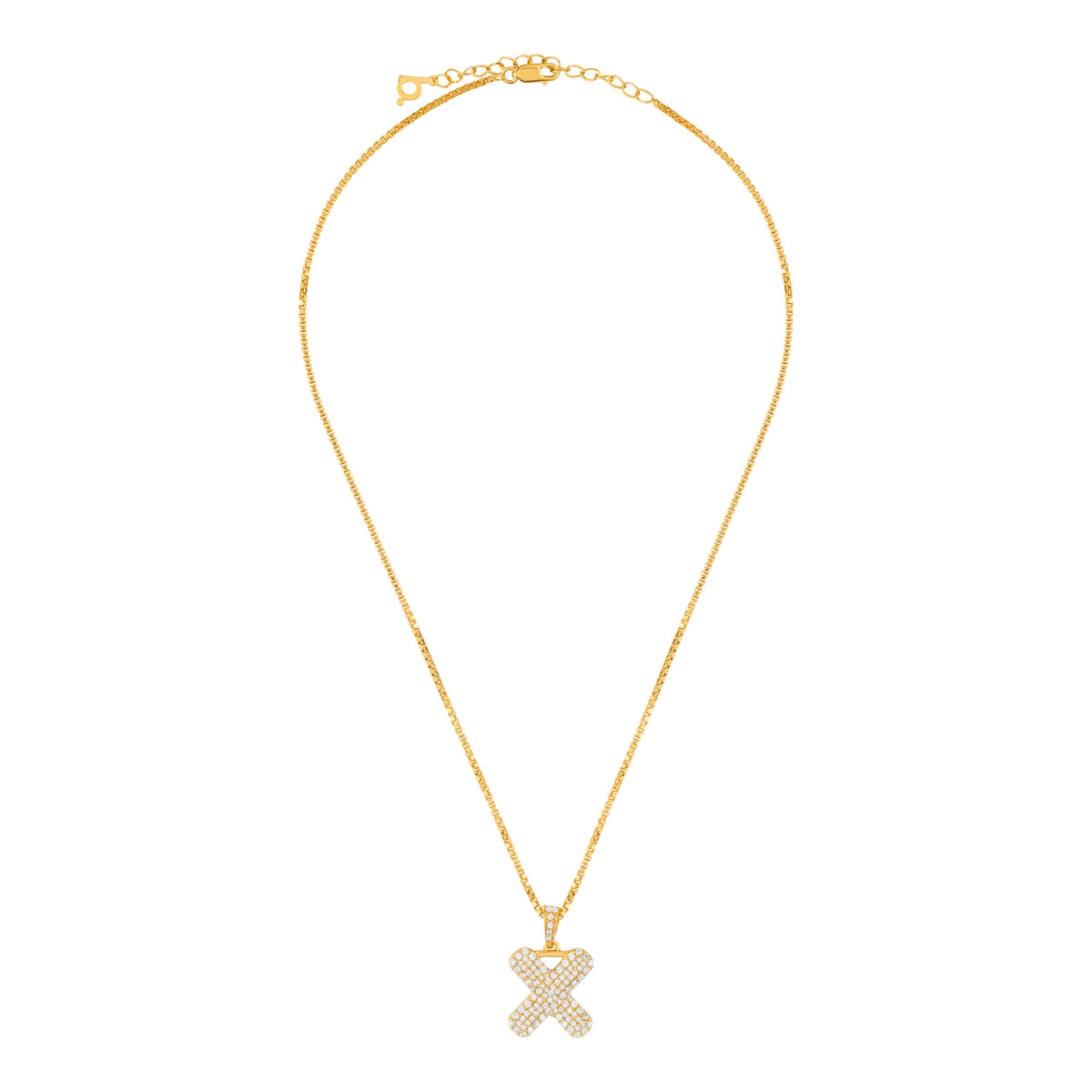 Soul Letter Necklace (14K Gold Vermeil)